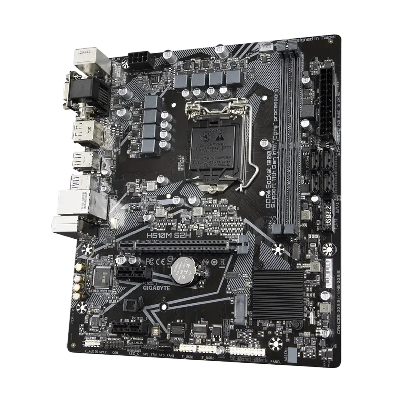 Материнская плата Gigabyte H510M S2H LGA1200 Micro-ATX