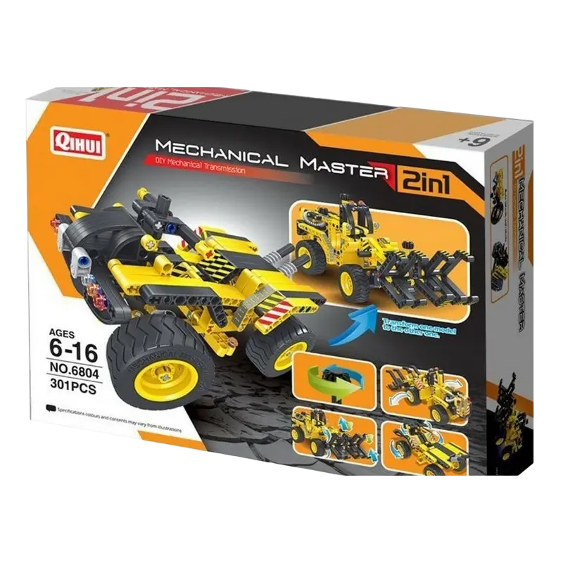 Конструктор iM.Master Construction Timber Crab & Dune Buggy Жёлтый