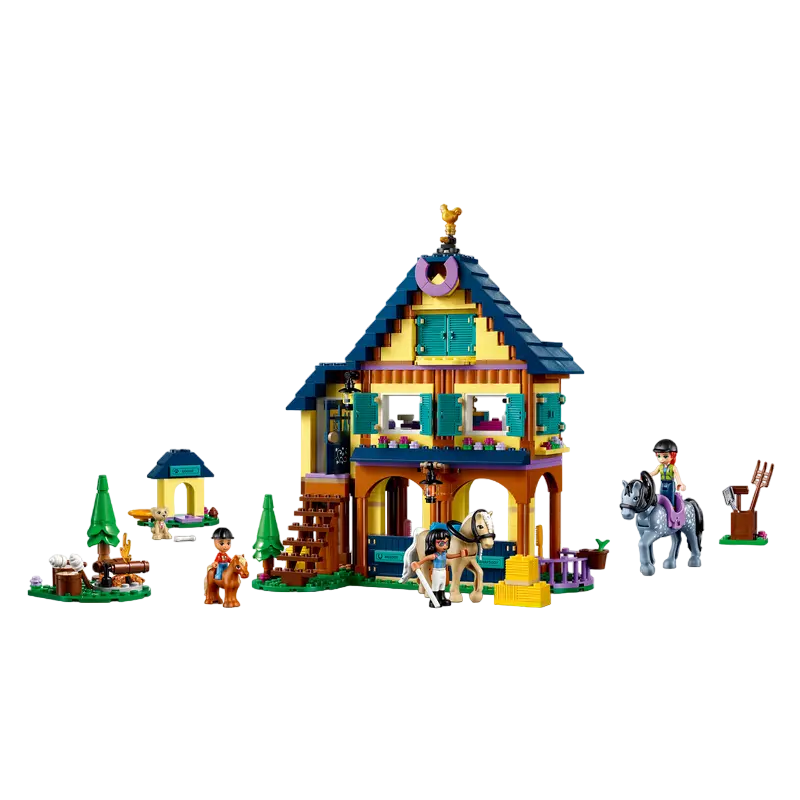 Конструктор LEGO Forest Horseback Riding Center Разноцветный