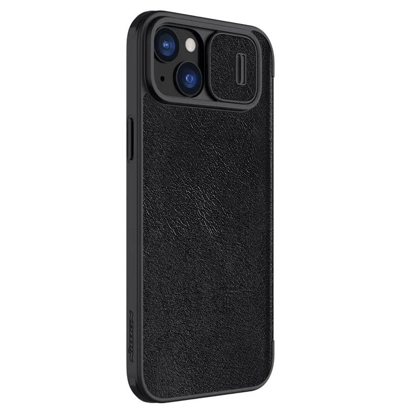 Husă tip carte Nillkin Apple iPhone 15 Plus Qin Pro Qin Pro Negru