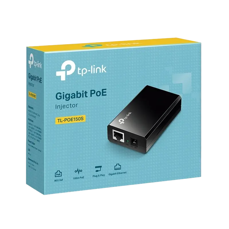 PoE Инжектор TP-LINK Omada Injector Черный
