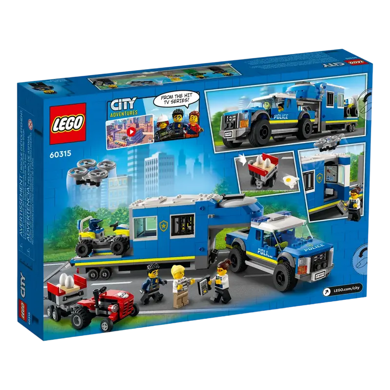 Конструктор LEGO Police Mobile Command Truck Разноцветный