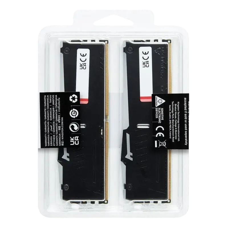 Memorie RAM Kingston FURY Beast RGB, DDR5 SDRAM, 6800 MHz, 32GB, KF568C34BBEAK2-32