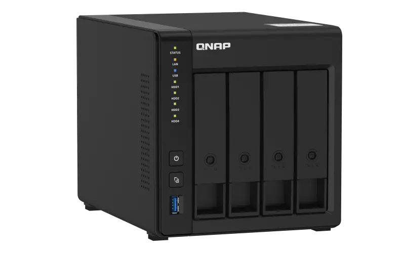 Сетевое хранилище Qnap TS-451D2 Черный
