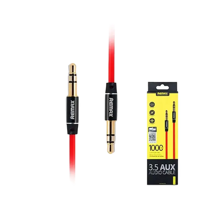 Cablu audio Remax L100 Roșu