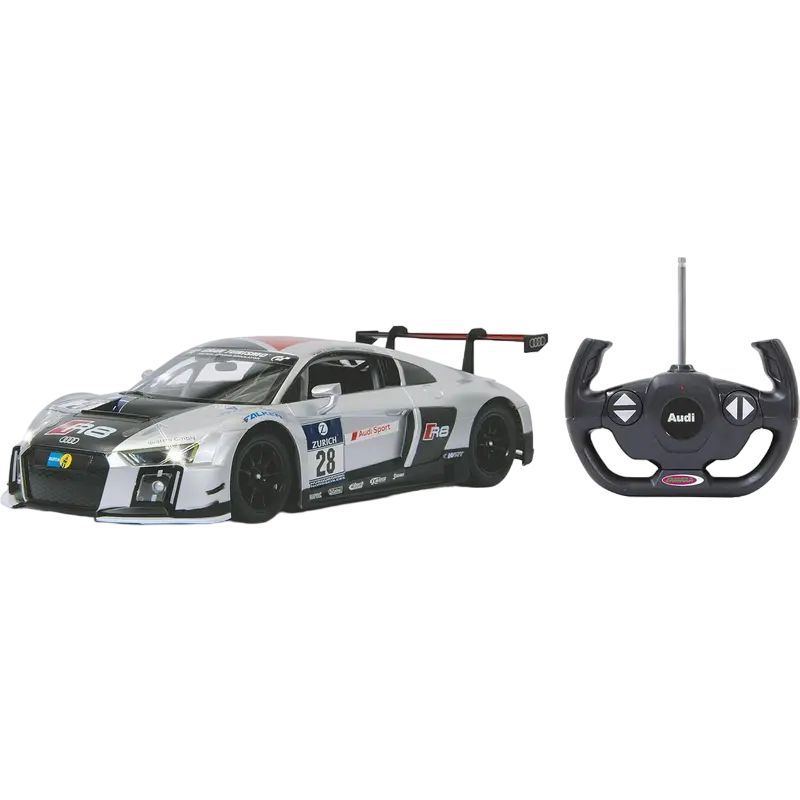 Jucărie cu telecomandă Rastar Audi R8 Argintiu