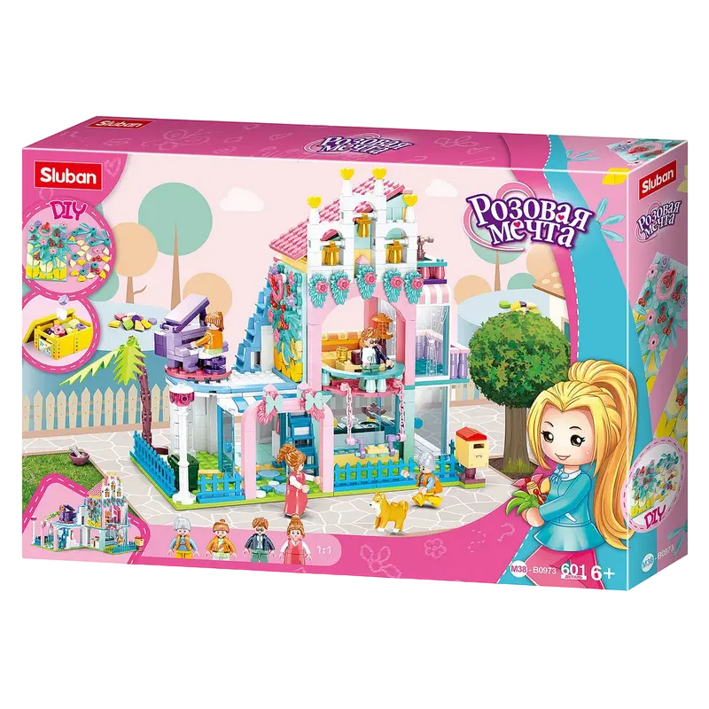 Конструктор Sluban Girls Dream - Apartment Разноцветный