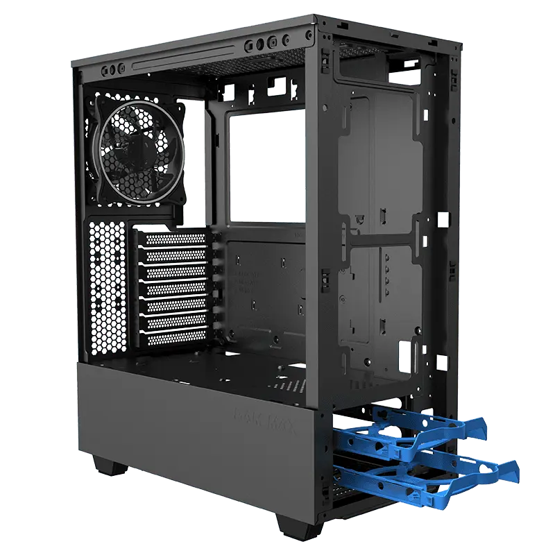 Компьютерный корпус Gamemax PANDA T802 BK Midi-Tower Черный