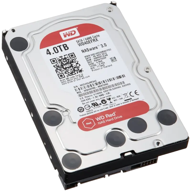 Жесткий диск Western Digital WD Red Plus WD Red Plus™ 4 ТБ