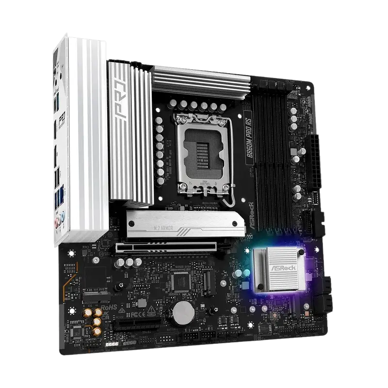 Placă de bază ASRock B860M PRO RS LGA1851 Micro-ATX