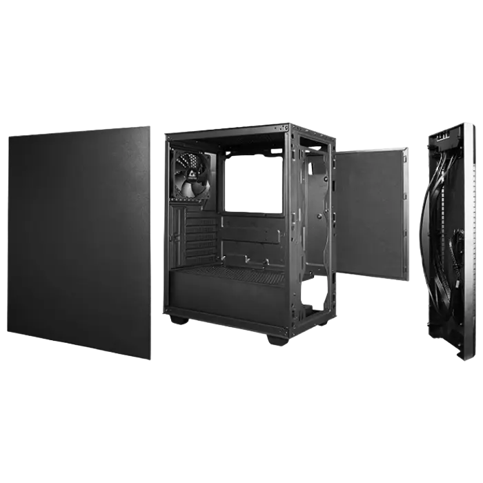 Компьютерный корпус Chieftec AS-01B-OP Midi-Tower Черный