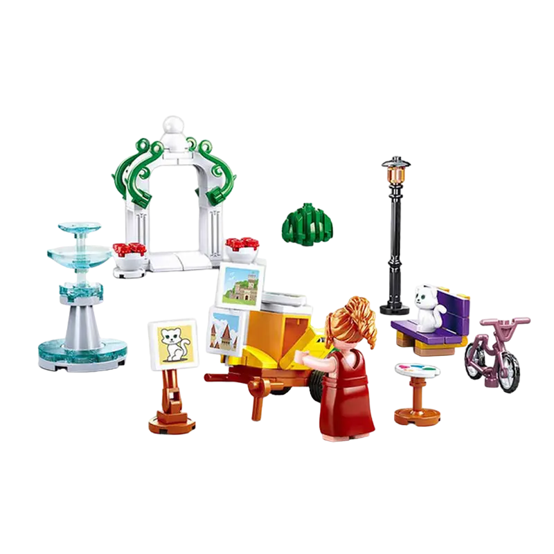 Конструктор Sluban Girls Dream - Park Разноцветный