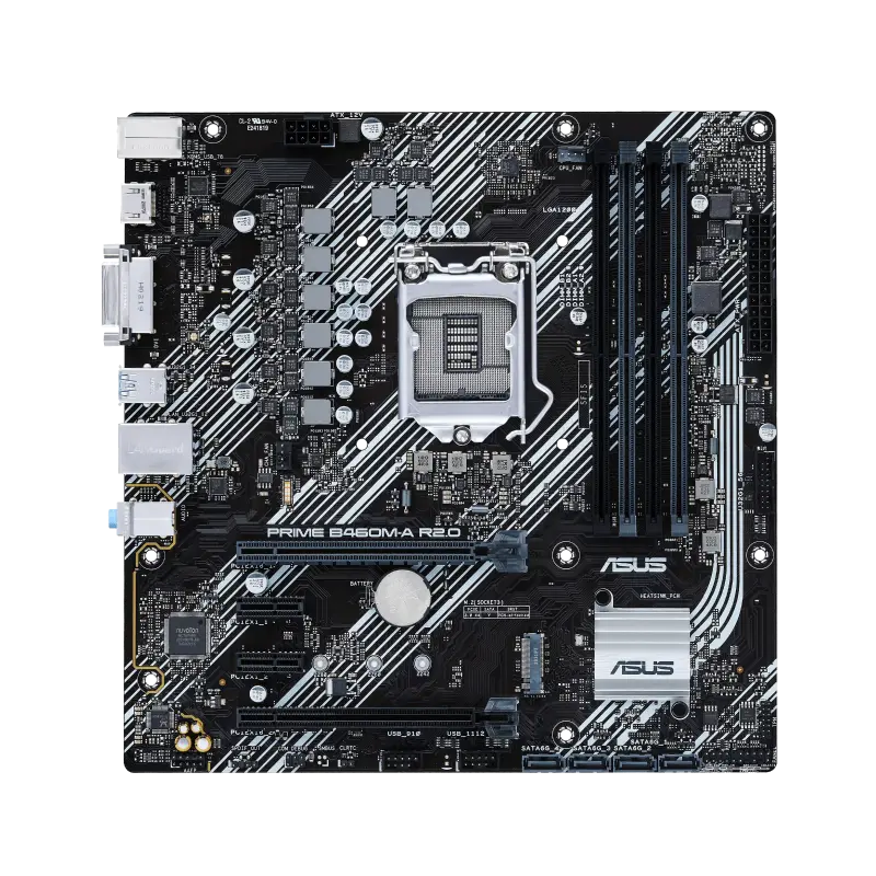 Материнская плата ASUS PRIME B460M-A R2.0 LGA1200 Micro-ATX