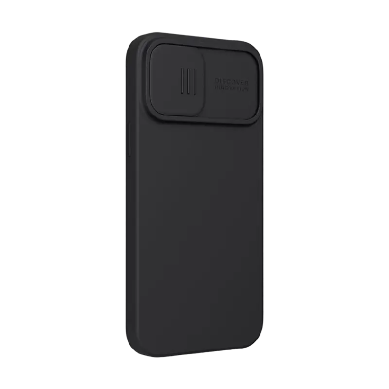 Husă Nillkin Apple iPhone 13 Pro Max CamShield Silky Magnetic Silicone Magnetic case Elegant Black