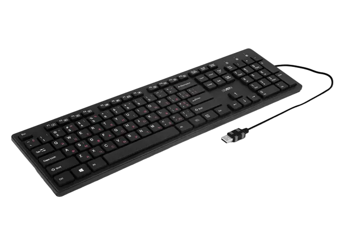 Клавиатура SVEN KB-E5800 Мембрана Черный