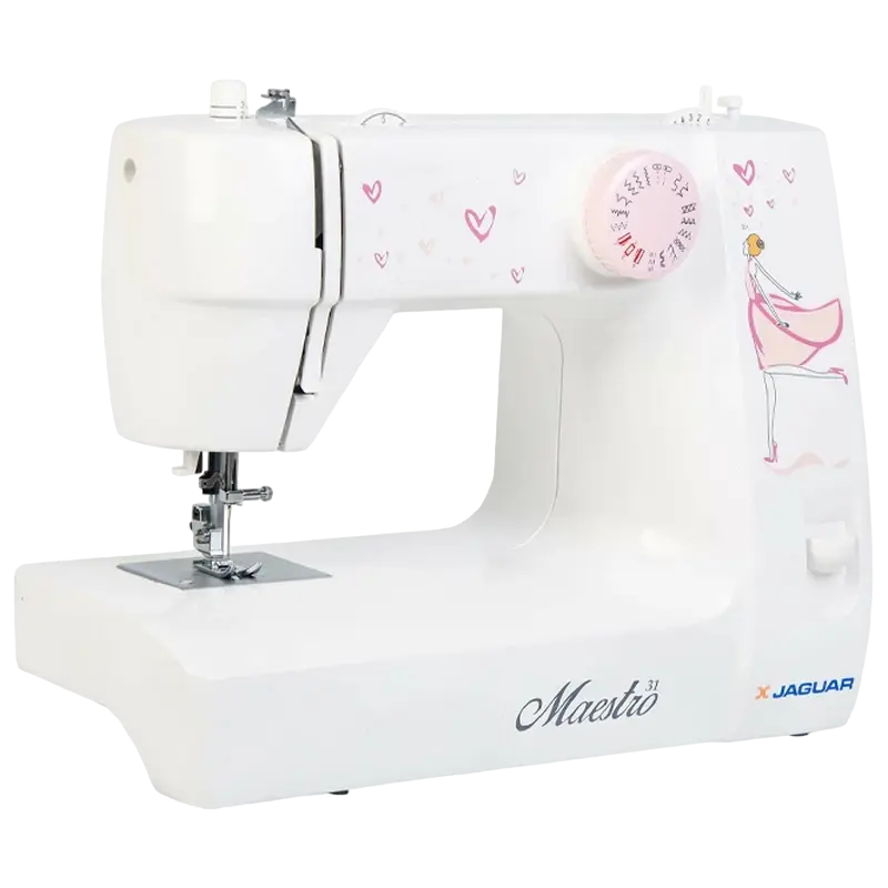 Швейная машина JAGUAR Maestro 31 Белый Розовый