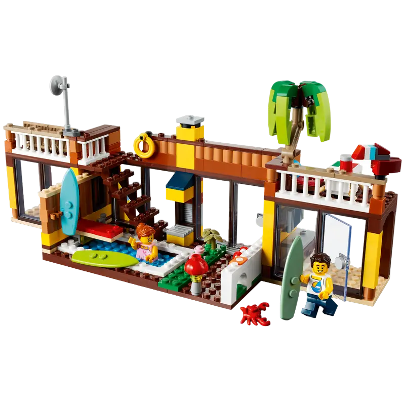 Конструктор LEGO Surfer Beach House Разноцветный