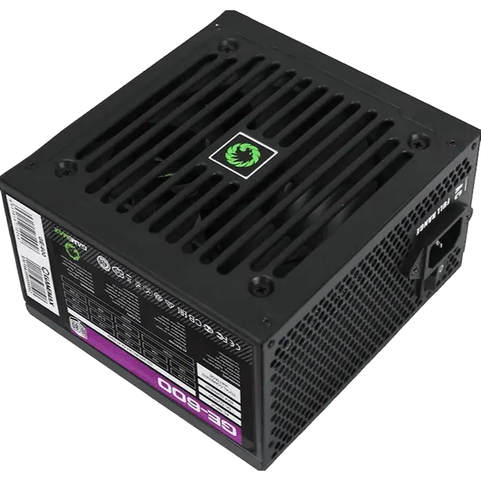 Tip Блок питания для компьютеров Gamemax GE-600 ATX Черный