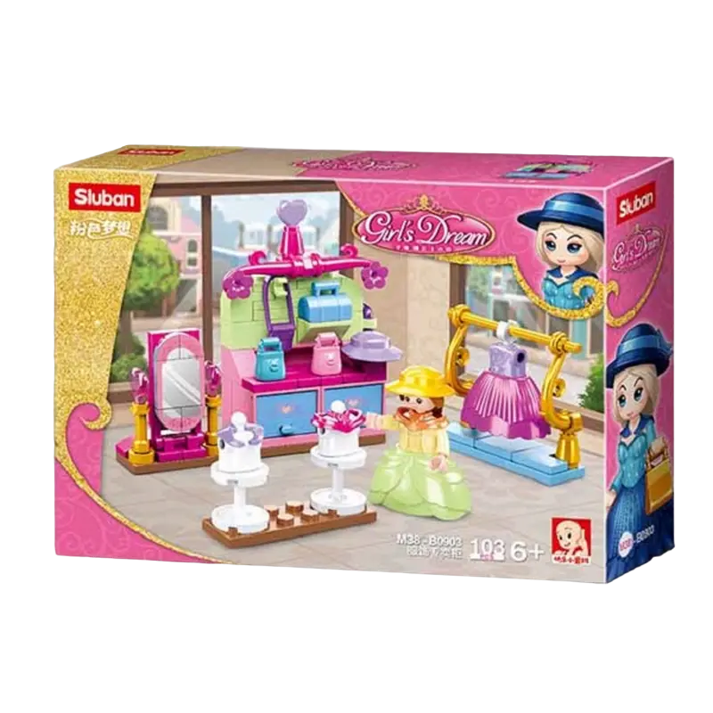 Конструктор Sluban Girls Dream - Clothes Store Разноцветный