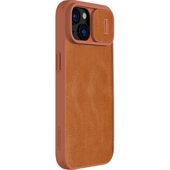 Husă tip carte Nillkin Apple iPhone 15 Qin Pro Qin Pro Maro