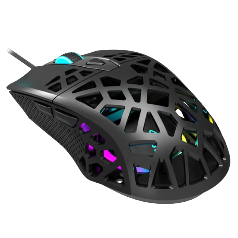 Gaming Mouse Canyon Puncher Cu fir Negru
