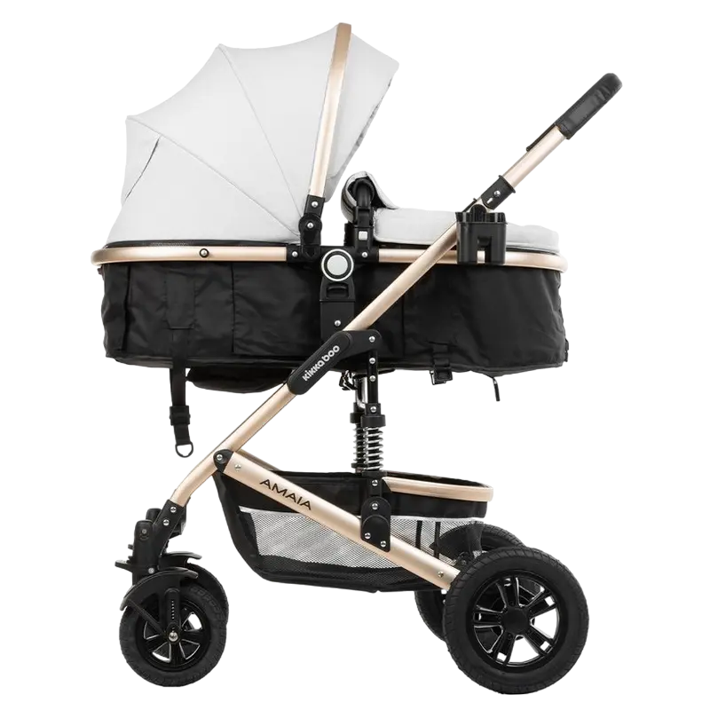 Коляска 3-в-1 Kikka Boo Amaia Серый