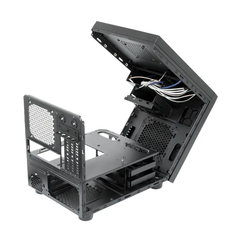 Компьютерный корпус Chieftec CI-01B-OP Mini-Tower Черный