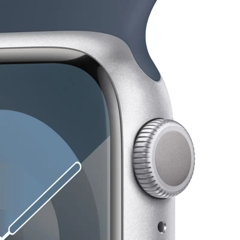 Умные часы Apple Watch Series 9 Silver | Storm Blue