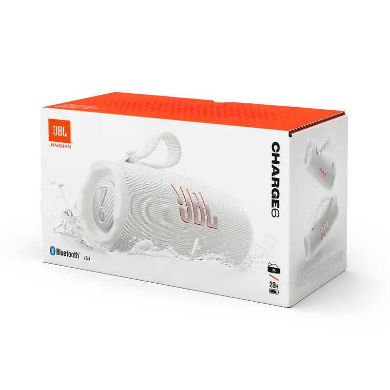 Портативная колонка JBL Charge 6 Белый