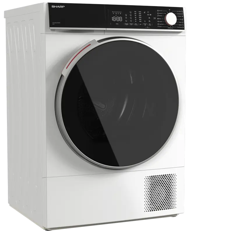 Сушильная машина Sharp KD-NHL9S9GWC-EE Белый