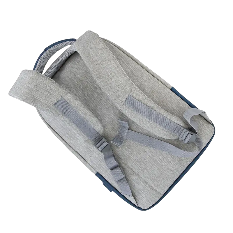 Рюкзак для ноутбука Rivacase Prater Серый/Синий