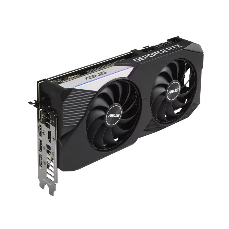 Видеокарта ASUS Dual GeForce RTX 3070 V2 OC LHR