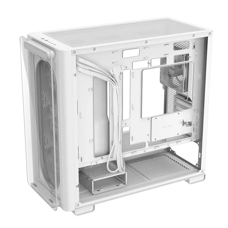 Carcasă PC ASUS A23 PLUS TG ARGB Mini-Tower Alb