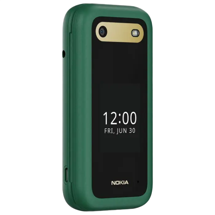 Мобильный телефон Флип Nokia 2660 Flip 4G Зеленый