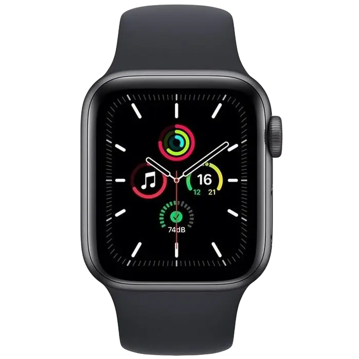 Умные часы Apple Watch SE Алюминиевый корпус с ремешком Midnight Sport