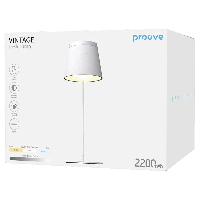 Proove Vintage Белый, Холодный Белый, Теплый Белый