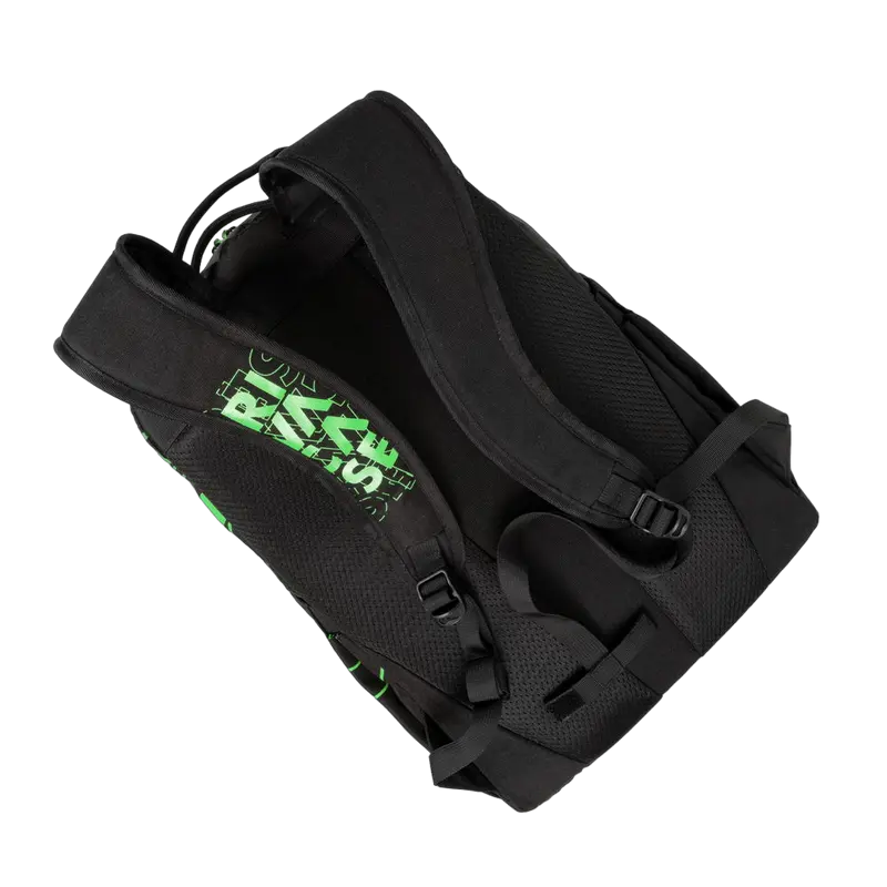 Повседневный рюкзак Rivacase Heide Чёрный/Лайм