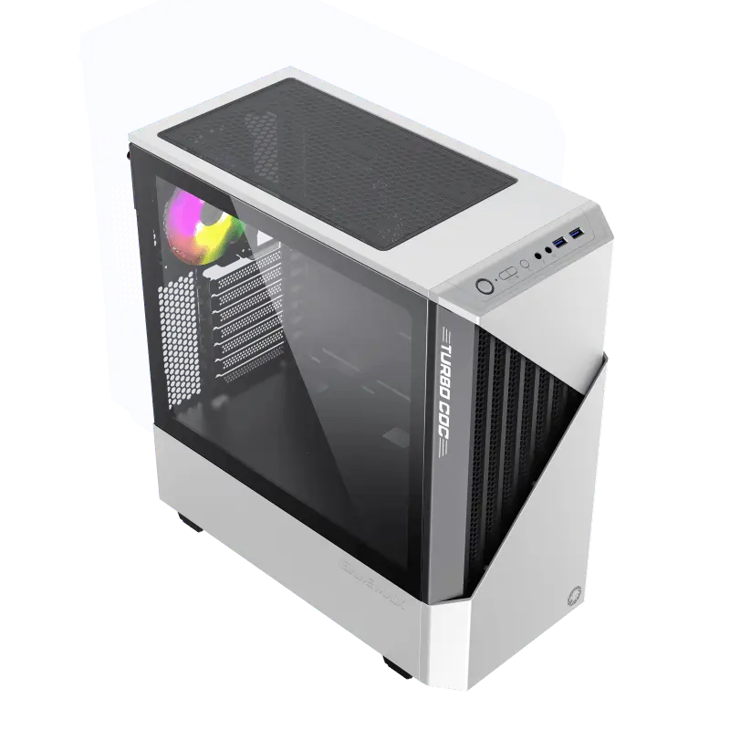 Компьютерный корпус Gamemax CONTAC COC Midi-Tower Белый