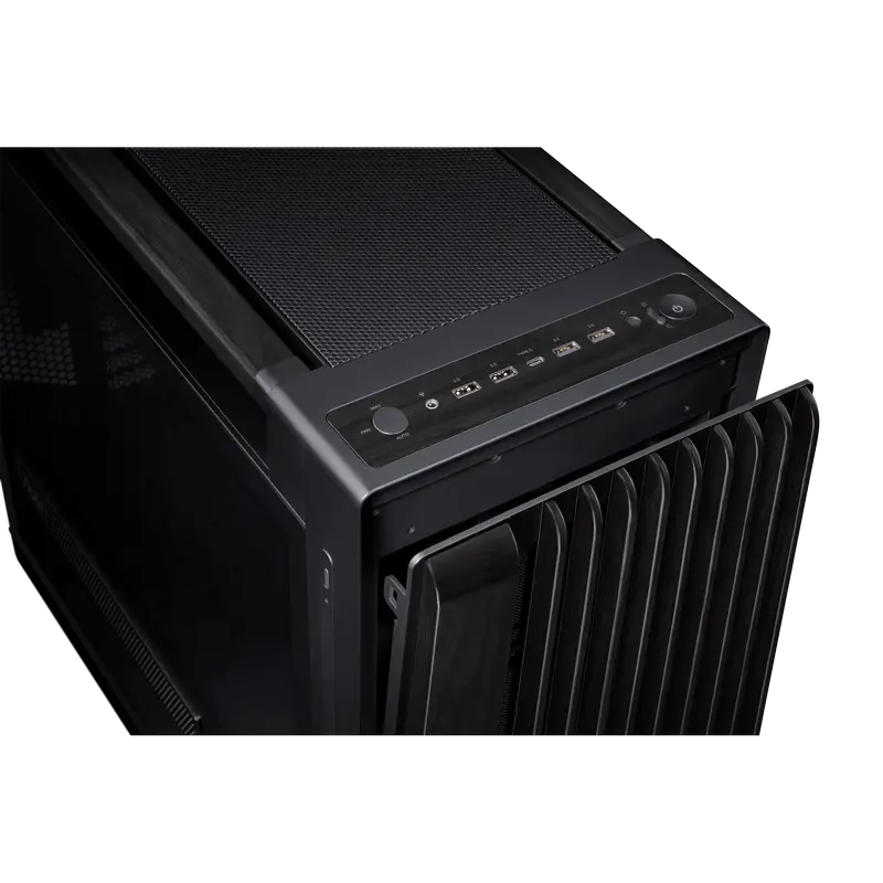 Carcasă PC ASUS ProArt PA602 Wood TG Midi-Tower Negru