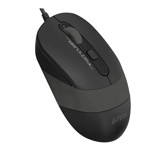 Мышь A4Tech FM10 Проводное Чёрный/Серый