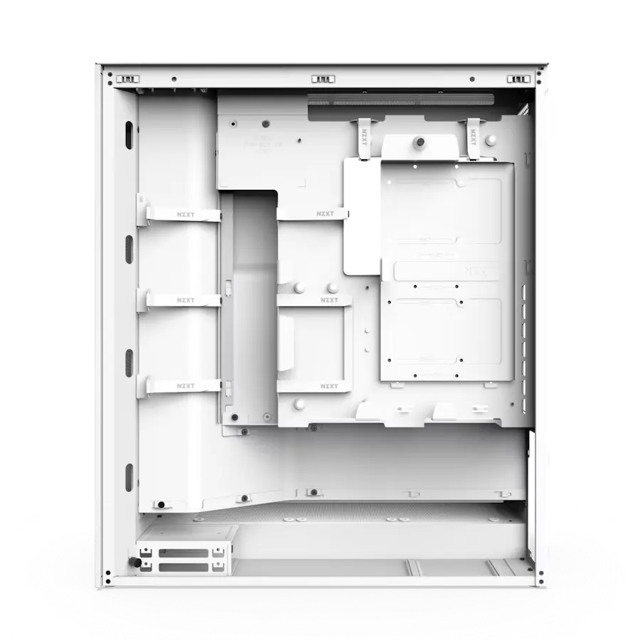 Carcasă PC NZXT H7 Flow RGB Midi-Tower Alb