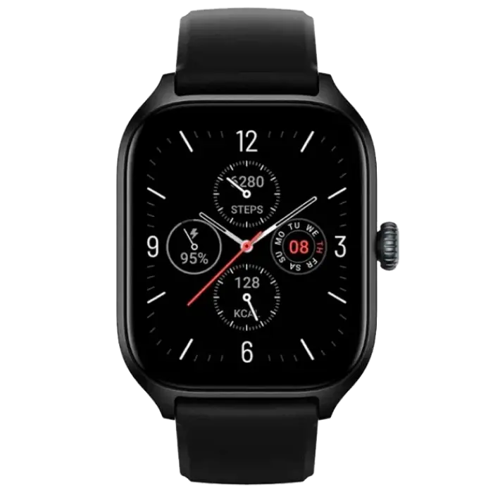 Умные часы Xiaomi GTS Черный Алюминиевый Корпус с Черным ремешком
