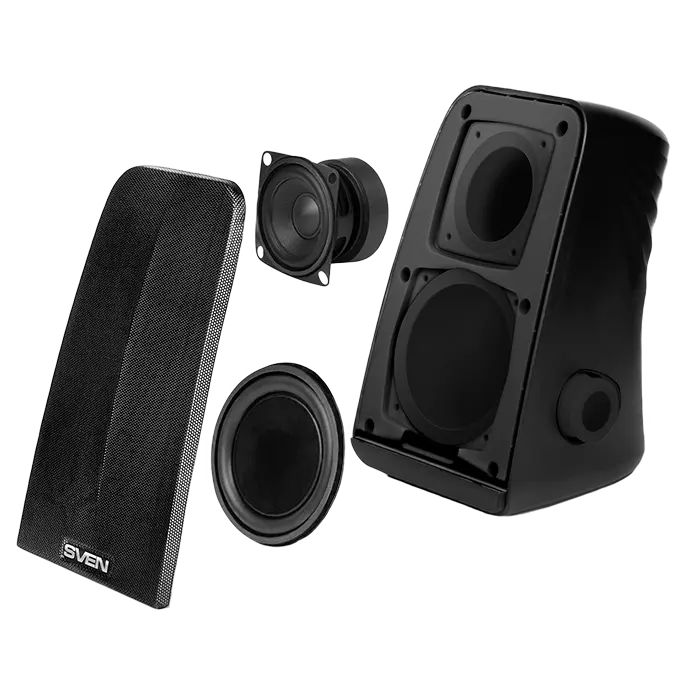 Компьютерные колонки SVEN 380 Черный