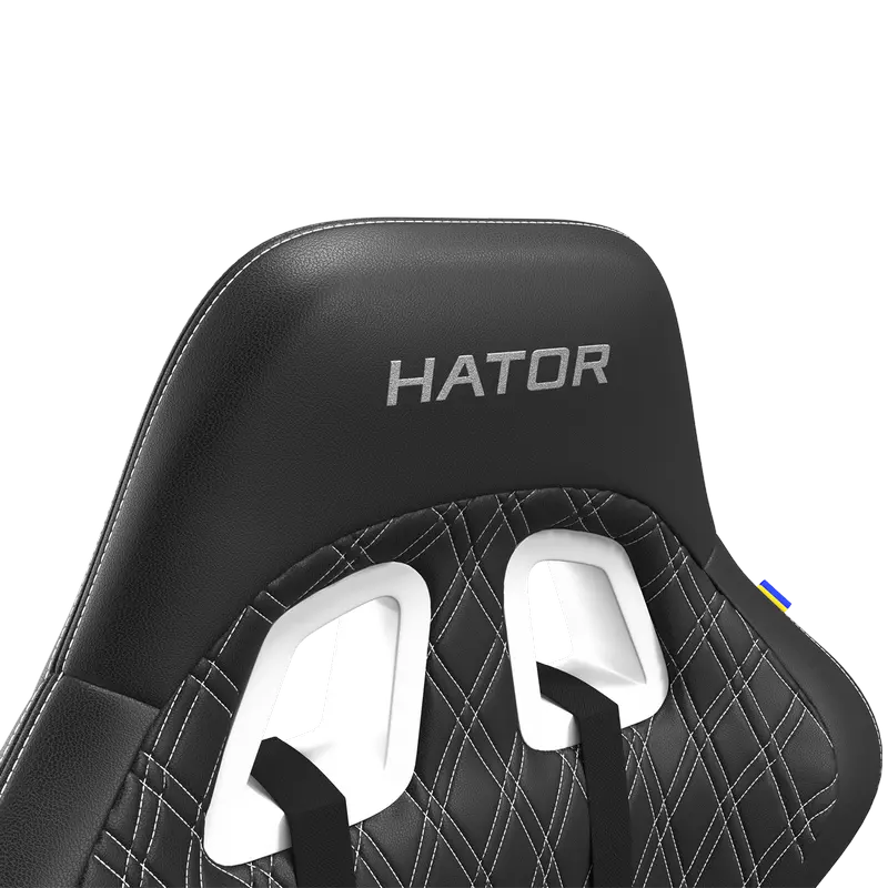 Игровое кресло HATOR Sport Light 2 Gaming Искусственная кожа Черный | Белый