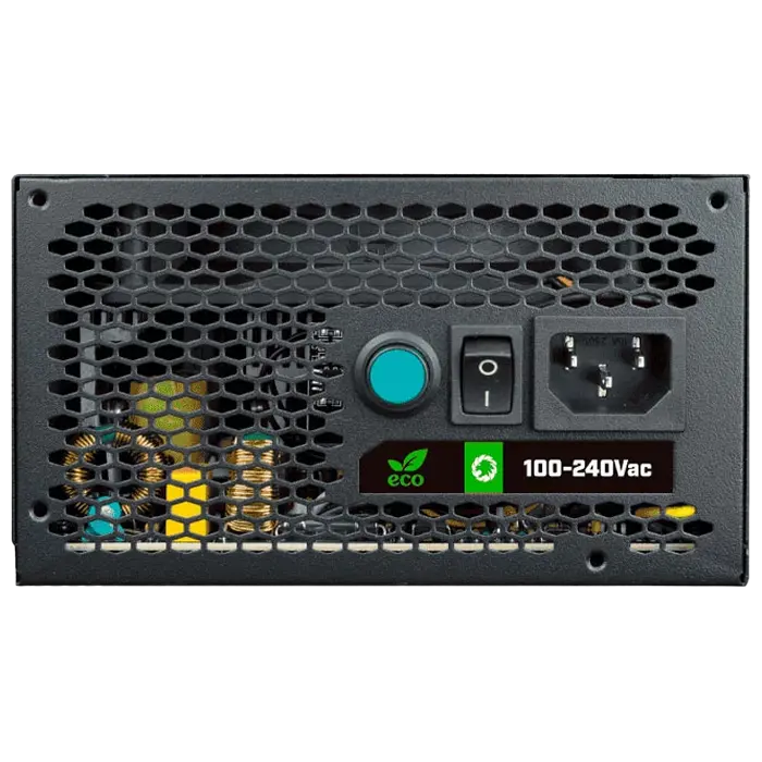 Tip Блок питания для компьютеров Gamemax VP-700-RGB-M ATX Черный