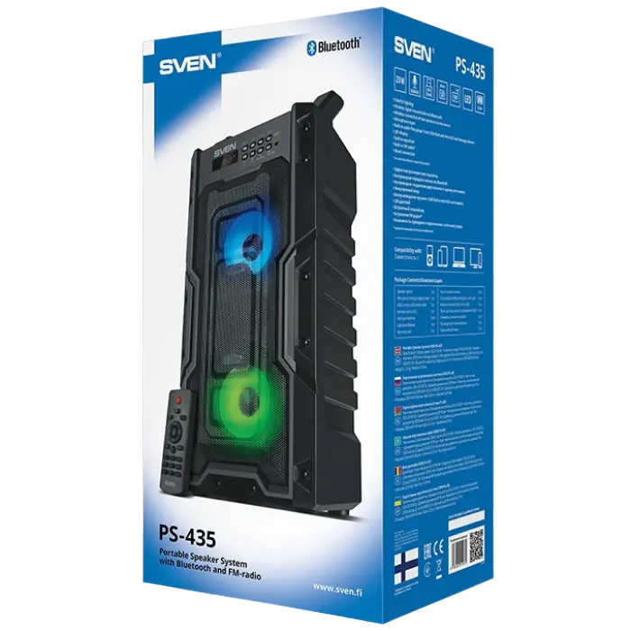 Boxă portabilă SVEN PS-435 Negru