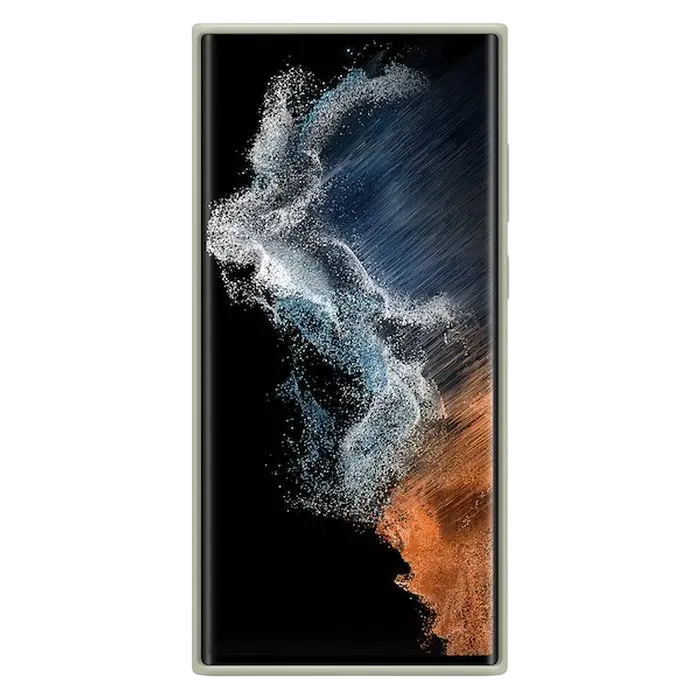 Чехол Samsung Galaxy S22 Ultra Silicone Cover Зелёный