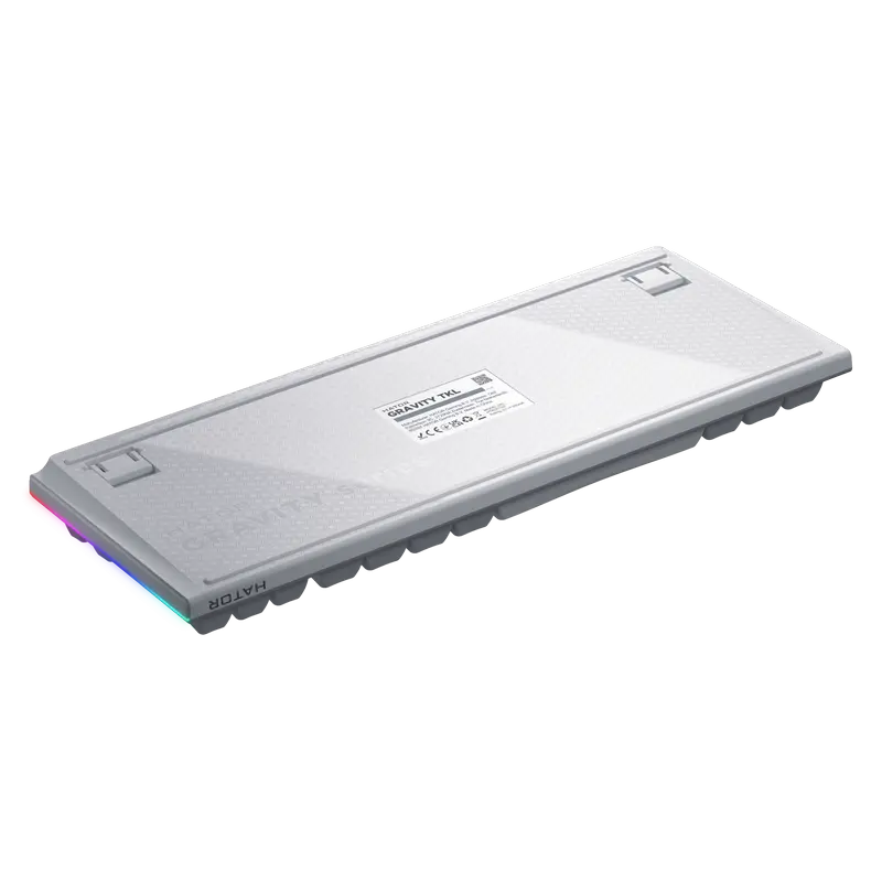 Tastatură HATOR Gravity TKL Mecanic Alb