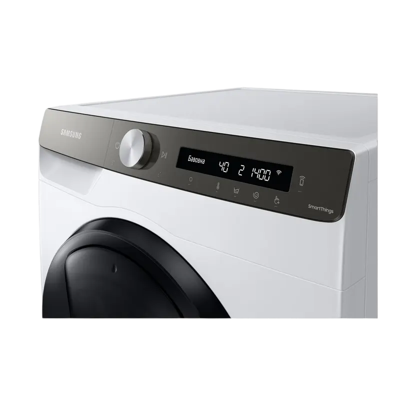 Mașină de spălat cu uscător Samsung WD80T554CBT/UA Alb