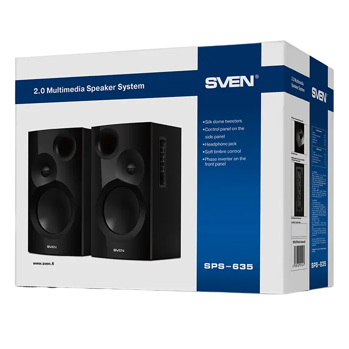 Boxe pentru calculator SVEN SPS-635 Negru